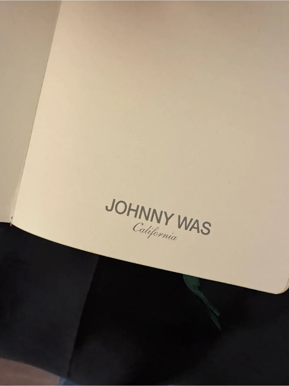 Johnny Was Embroidered Journal and Pen set - New with tags